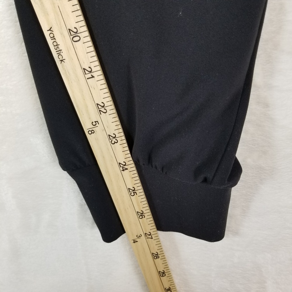Athleta Salutation Jogger Women Large Black High Rise Pockets Activewear Pants - Picture 9 of 10